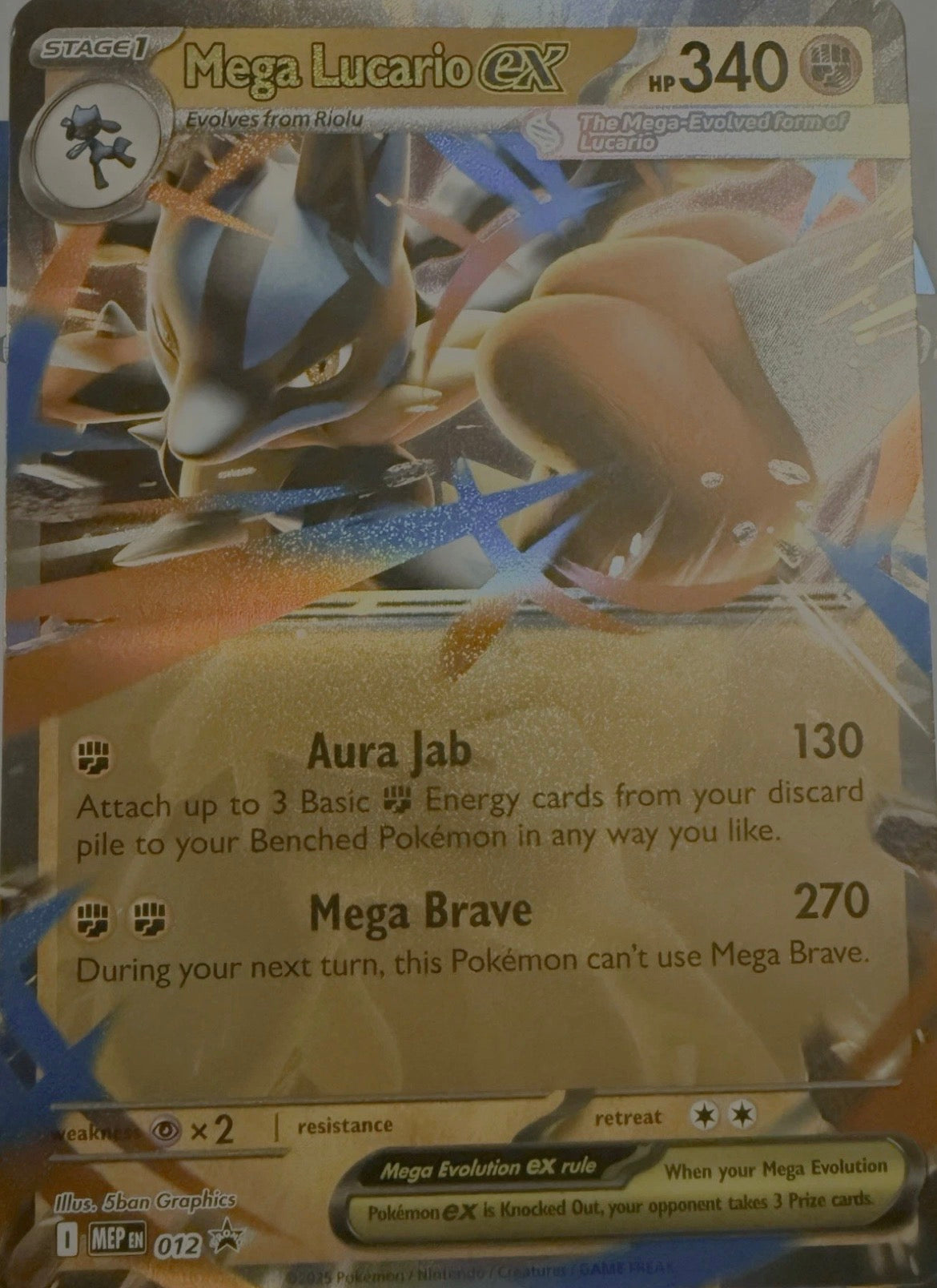 Jumbo Mega Lucario EX Bundle2