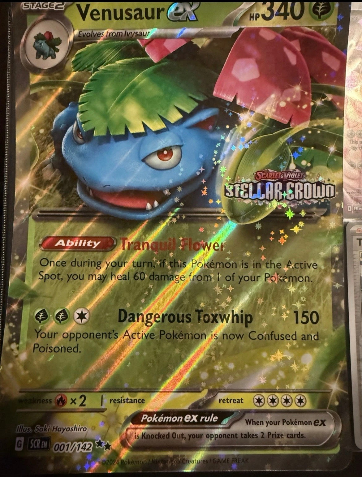 Jumbo Venusaur Ex Bundle